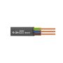 Kabelis Lietkabelis BVV-P, 3 x 1,5 mm², rudas