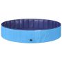 Sulankstoma šunų plaukimo baseinas Mėlyna 160 x 160 x 30 cm PVC