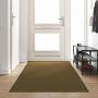 Durų kilimėlis Ruda ir juoda 120 x 400 cm Poliamidas ir PVC