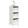 Highboard White 39x35x103,5 cm Plienas