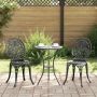 Sodo Bistro Rinkinys 3 pcs Juoda Aliuminis
