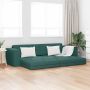 Sofa lova 200cm Tamsiai žalia audinys