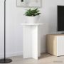 Augalų stovas 2 pcs Balta Ø40 x 60 cm Apdirbta mediena