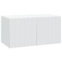 Sieninė TV spintelė Balta 59,5 x 31 x 30 cm Apdirbta mediena