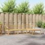 Lauko sofos komplektas 4 pcs Balta 245,5 x 162,5 x 73 cm