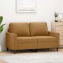 Dvivietė sofa, rudos spalvos, 120cm, aksomas