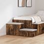 Oppbevaringsskap 2 pcs Rūkyta ąžuolas 108 x 41 x 40 cm