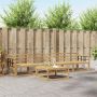 Lauko sofos komplektas 5 pcs Balta 79 x 79 x 37 cm