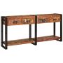 Konsoliniai staliukai 2 pcs Įvairiaspalvis 161 x 33 x 75 cm
