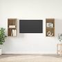 TV spintelių komplektas 2 pcs Amatininkų ąžuolas