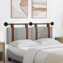 Kabantysis galvūgalis Debesų pilka 150 x 55 x 5 cm Antikinis PU