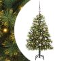 Dirbtinis sulankstomas kalėdų medis su kankorėžiais 150 cm