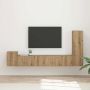 TV spintelių komplektas 3 pcs Amatininkų ąžuolas
