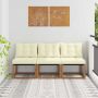 3 Vienetas Lauko vidurinė sofa