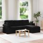 Sofa Juoda 198 x 134 x 80 cm Aksomas
