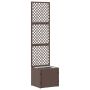Sodo vazonas Ruda 35 x 30 x 135 cm metalas