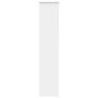 Naktinis roletas baltos spalvos 45x230 cm audinio plotis 40,7cm