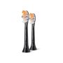 Philips | Replacement brush heads | HX9092/88 Sonicare Premium All-in-One | Heads | For adults | Number of brush heads included 2 | Black