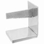 Knygų atramos 2 pcs Sidabro 11 x 14 x 17,5 cm Aliuminis