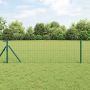 Tvora su stulpais Žalia 0,6 x 25 m Plienas ir PVC