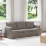 Sofa Taupe 201 x 80 x 85 cm audinys