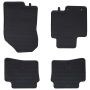 Automobilių kilimėlis 4 pcs Juoda tinka Hyundai i20 , BAYON TPE