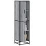 Highboard Gray Sonoma inžinerinis medis ir metalas