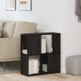 TV spintelių komplektas Juoda 60 x 24 x 63 cm Apdirbta mediena