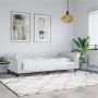 Sofa, baltos spalvos, 90x200cm, dirbtinė oda