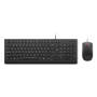 Lenovo Essential Wired Combo Keyboard and Mouse | Keyboard and Mouse Set | Wired | Mouse included | Estonian | Black