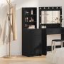 Aukštas spintelė su stalčių Juodas ąžuolas 40 x 40,5 x 135 cm