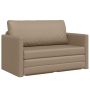 Sofa lova 110cm Kapučino Dirbtinė Oda