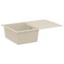Kriauklė Smėlio 780 x 500 mm 80% Kvarcas ir 20% Derva