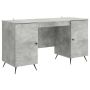 Stalas Betono pilka 142,5 x 50 x 75 cm Apdirbta mediena
