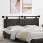 Kabantysis galvūgalis Juodas 190 x 55 x 5 cm Antikinis PU