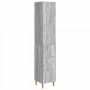 Spintelė 2 pcs Pilka Sonoma 33 x 34,5 x 90 cm Apdirbta mediena