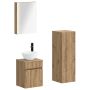 Vonios baldų rinkinys 4 pcs Artisano ąžuolo