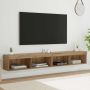 TV spintelių komplektas Amatininkų ąžuolas Apdirbta mediena