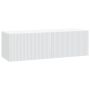 Sieninė TV spintelė Balta 98 x 31 x 30 cm Apdirbta mediena