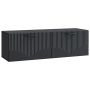 Sieninė TV spintelė Juoda 98 x 31 x 30 cm Apdirbta mediena