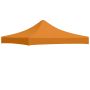 Proginės palapinės stogas, oranžinės spalvos, 3x3m, 270 g/m²