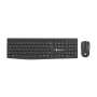 Natec | Keyboard and Mouse | Squid 2in1 Bundle | Keyboard and Mouse Set | Wireless | Wireless connection | US | Black
