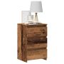 Spintelė prie lovos Old Wood 40x35x62,5 cm Engineered Wood