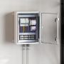 Control Cabinet Pilka 40 x 17,5 x 50 cm ABS plastikas