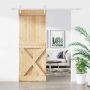 Slankios durys Natūrali ir Balta 80 x 210 cm