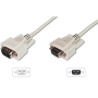 Digitus | Data transfer extension cable, D-Sub9/St - D-Sub9/Bu | AK-610203-030-E