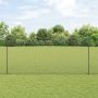 Tvora su stulpais Pilka 1,4 x 10 m Plienas ir PVC