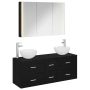 Vonios baldų rinkinys 4 pcs Juodojo ąžuolo