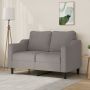 Dvivietė sofa, taupe spalvos, 120cm, audinys