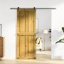 Tvarto durys Corona Medaus Ruda 80 x 210 cm